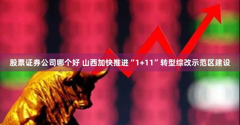 股票证券公司哪个好 山西加快推进“1+11”转型综改示范区建设